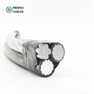 Conductor triplex duplex Conductor din aluminiu Cablu ABC izolat XLPE